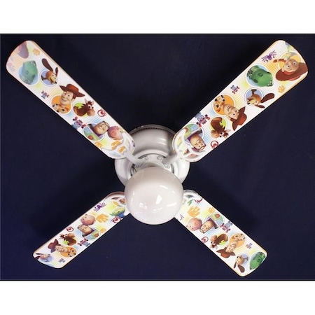 Ceiling Fan Designers Ceiling Fan Designers 42FAN-KIDS-TS 42 in. New Disney Toy Story Buzz Woody Ceiling Fan 42FAN-KIDS-TS